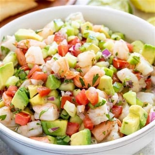 Ceviche with Shrimp
