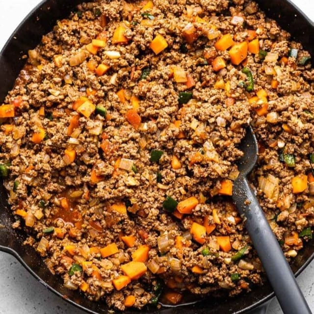 Ground Beef (Picadillo).