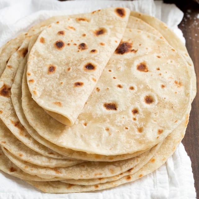 24 Flour Tortillas.