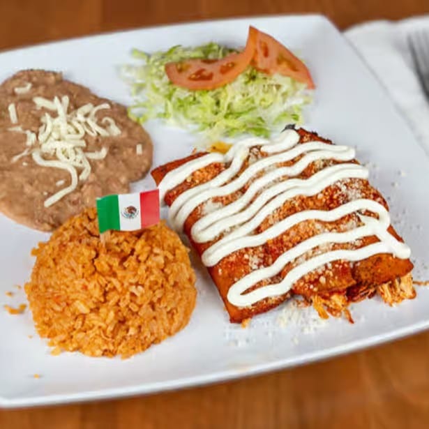 Chicken Enchiladas.