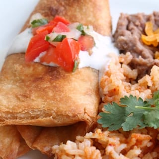 Chimichanga Dinner