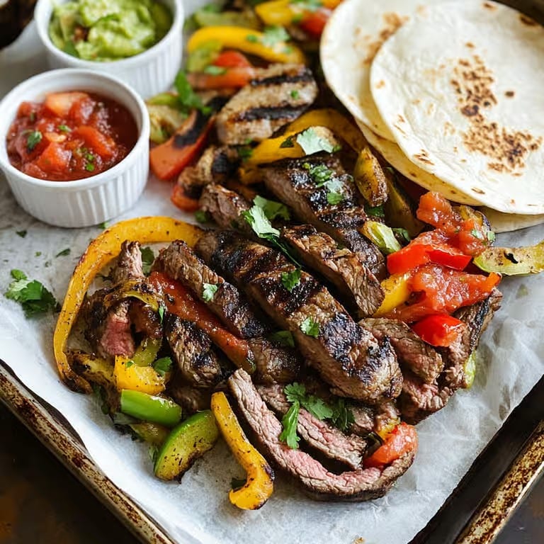 Steak Fajitas.