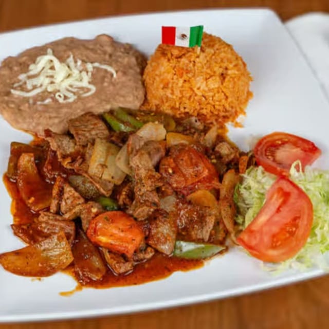 Bistec Ranchero.