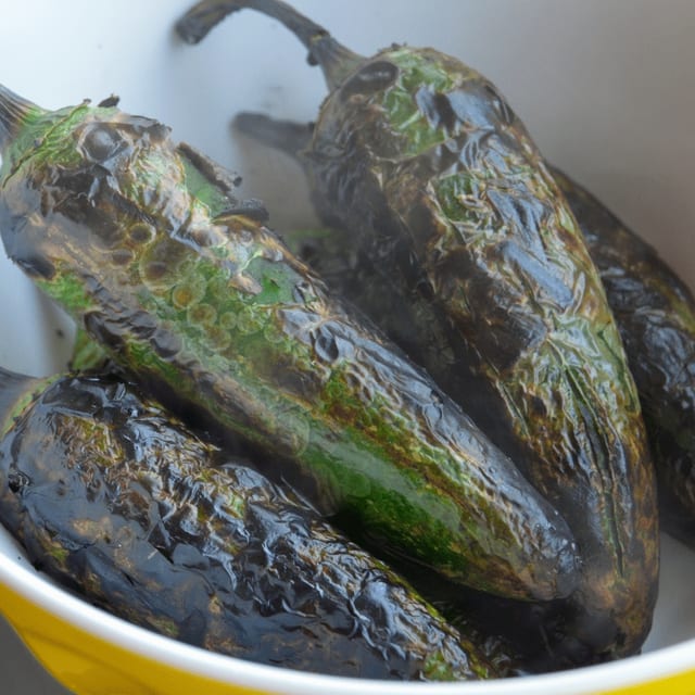 Chiles Asados.
